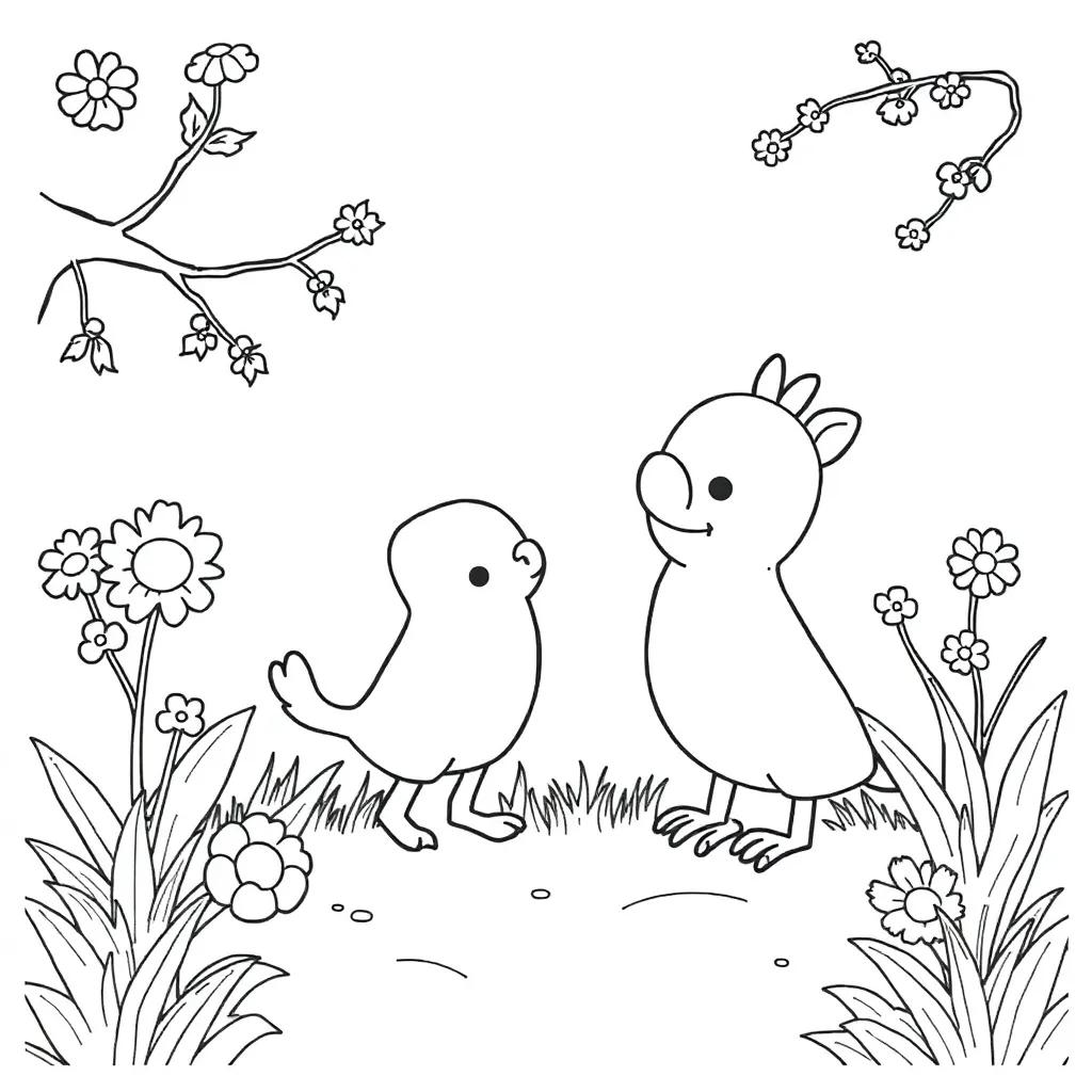 Nursery Rhymes Coloring Pages
