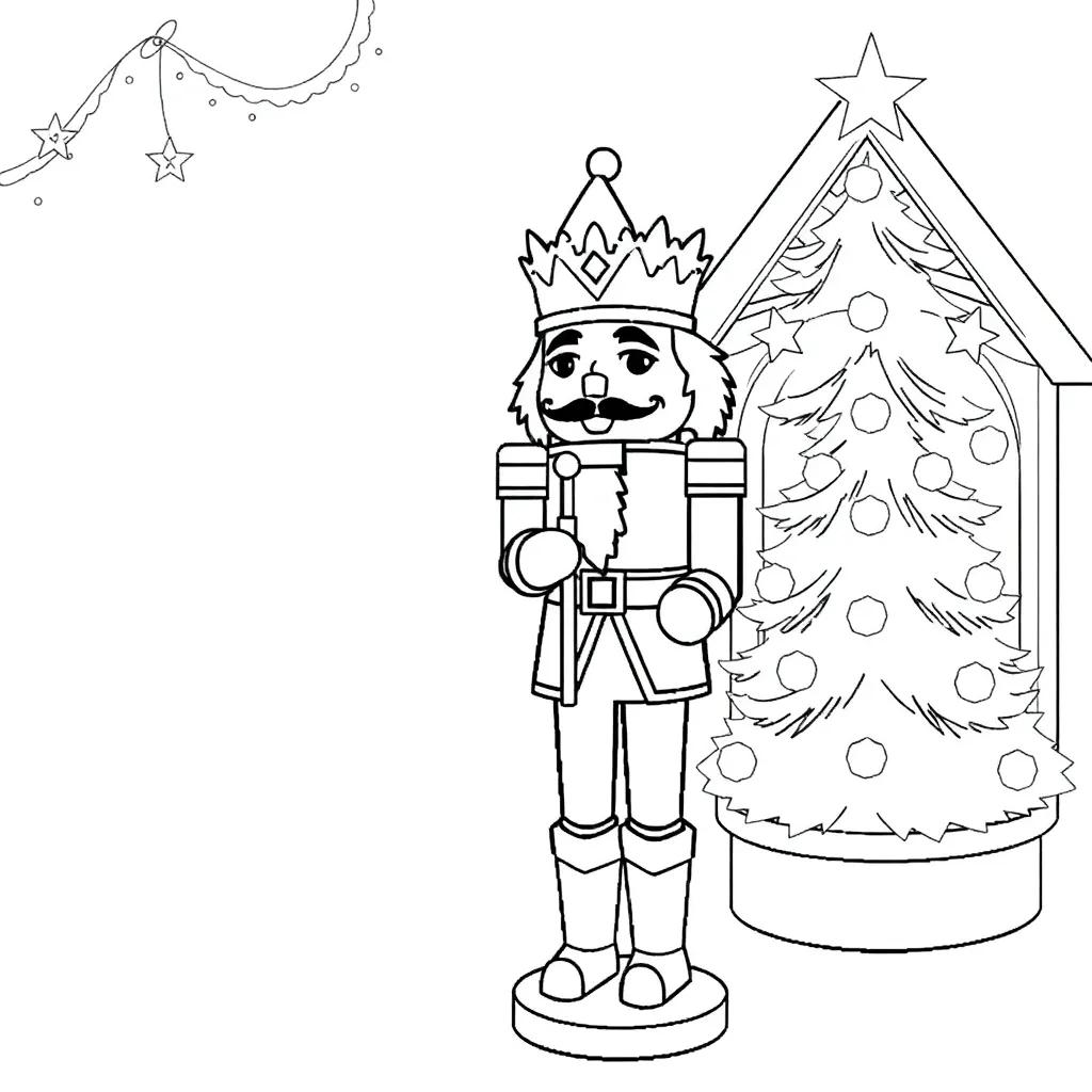Nutcracker Coloring Book Pages