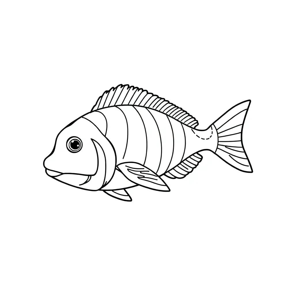 Ocean Animals Coloring Page