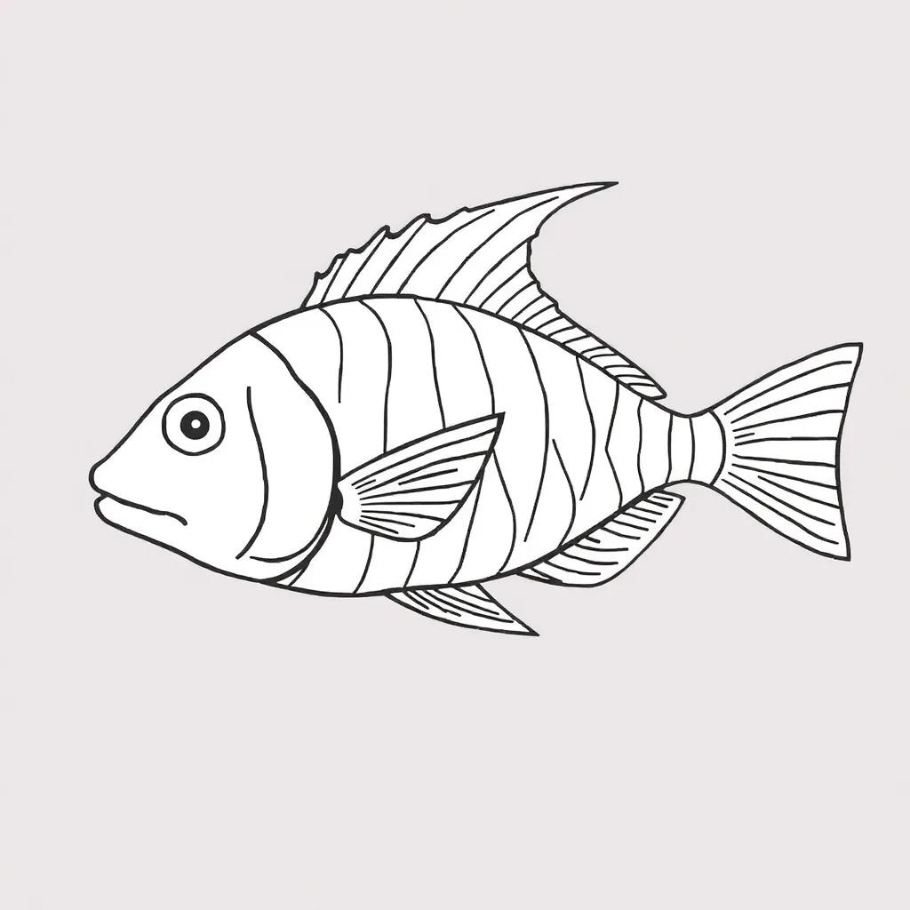 Ocean Fish Coloring Pages