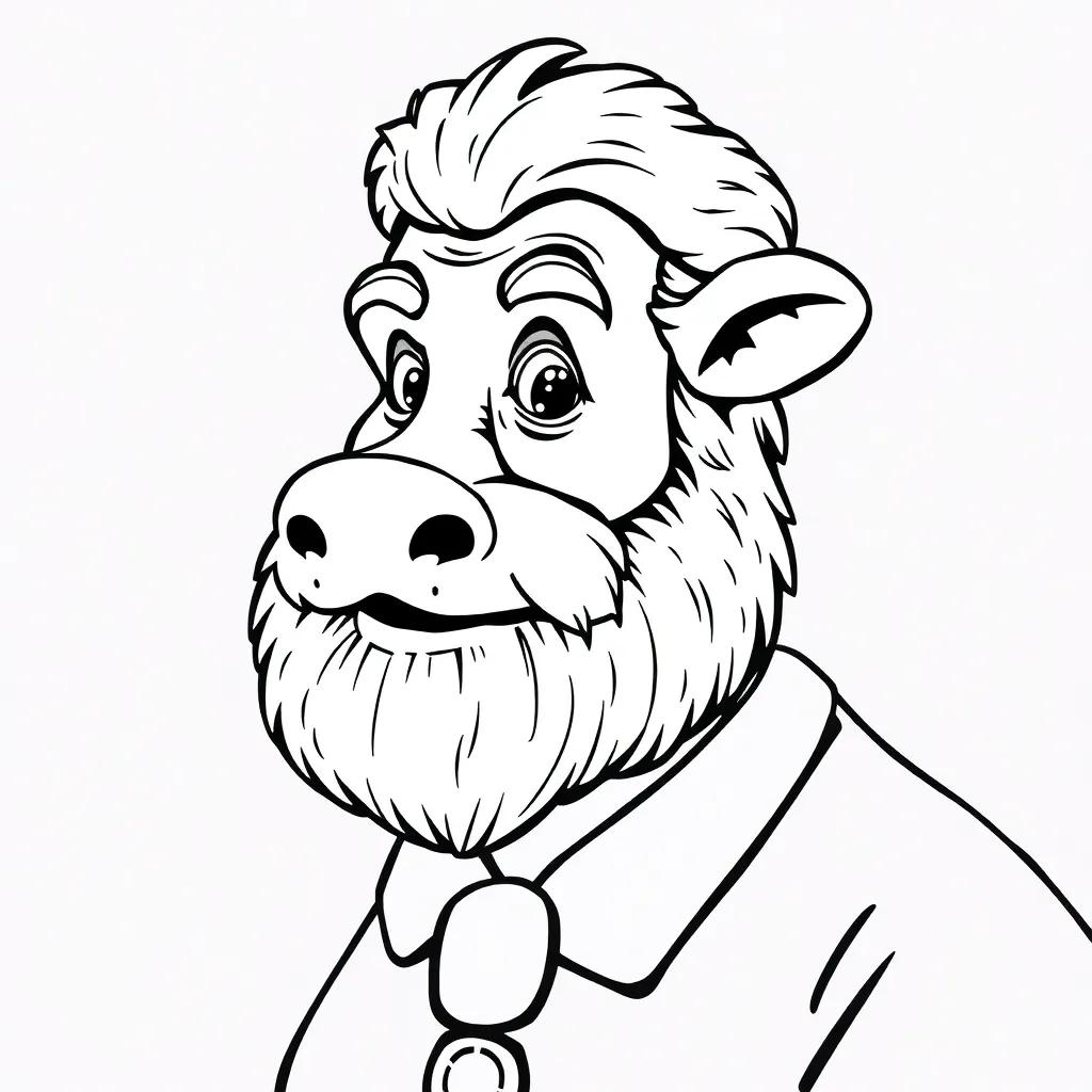 Old Macdonald Coloring Page
