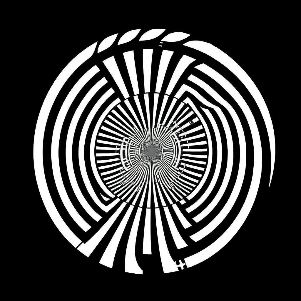 Optical Illusions Coloring Pages