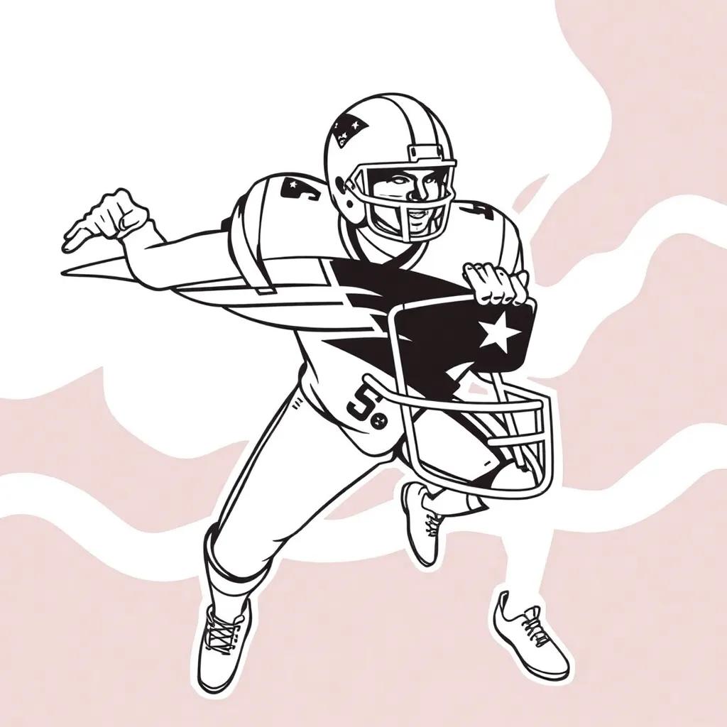 Ne Patriots Coloring Pages