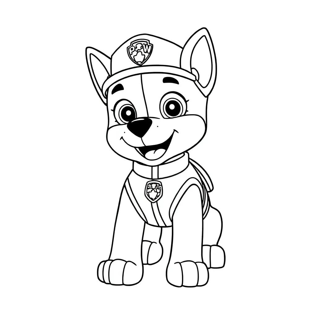 Paws Patrol Coloring Pages