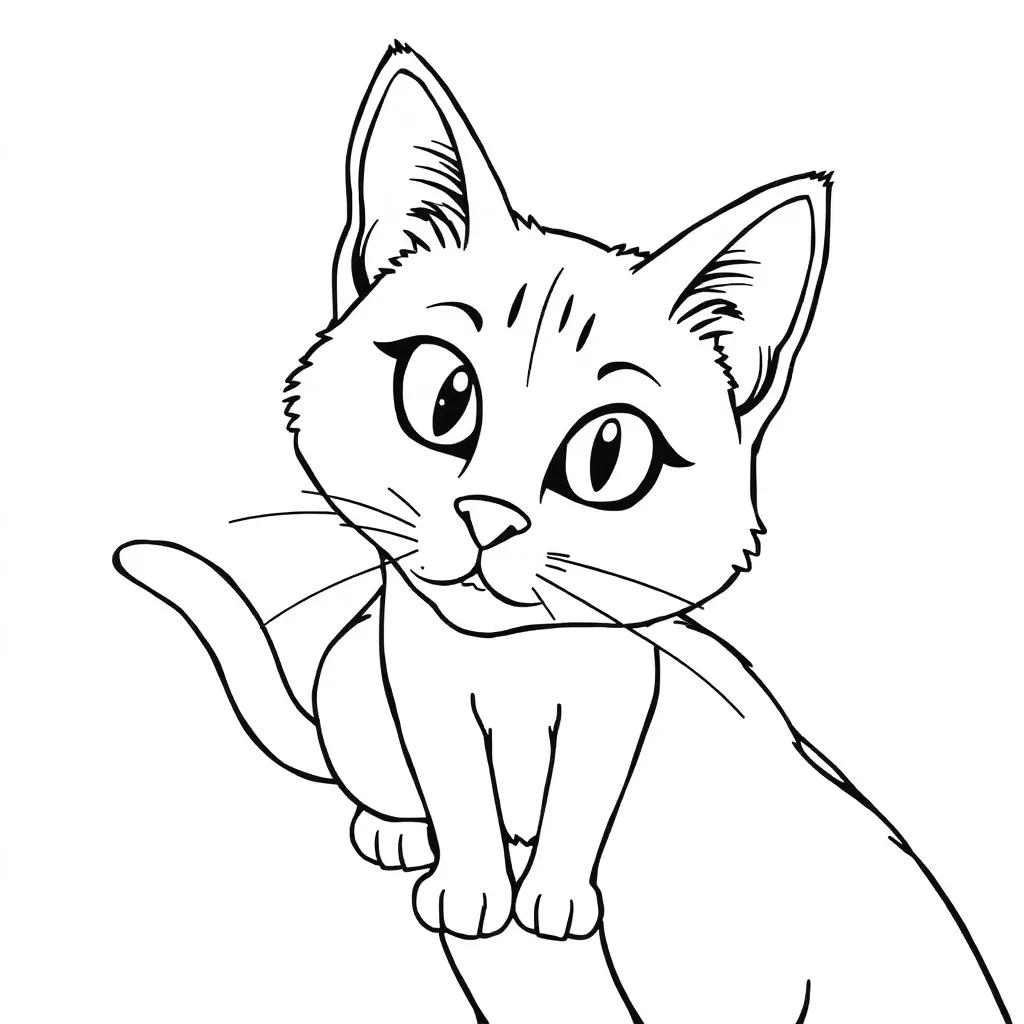 Pete The Cat Color Pages