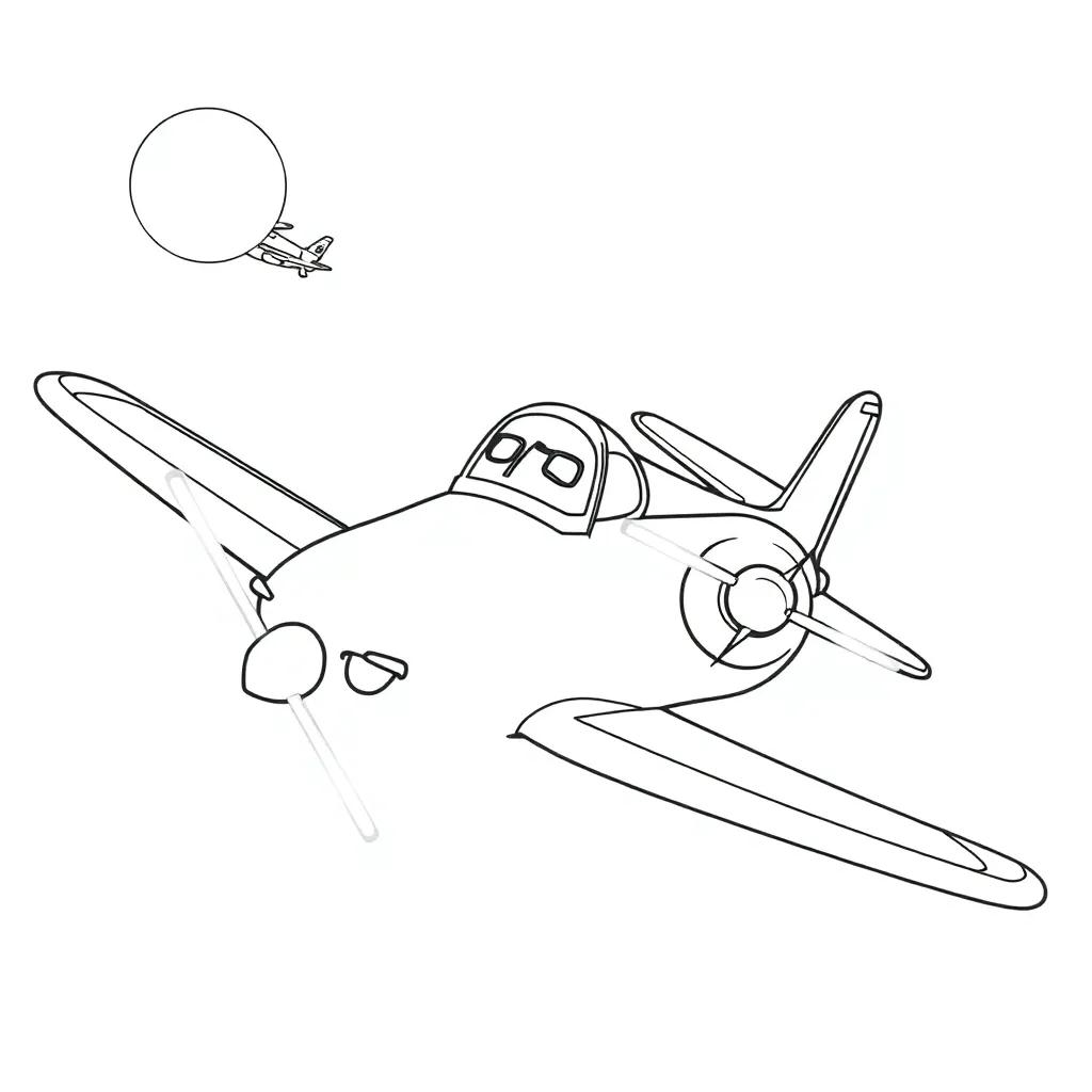 Planes Movie Coloring Pages