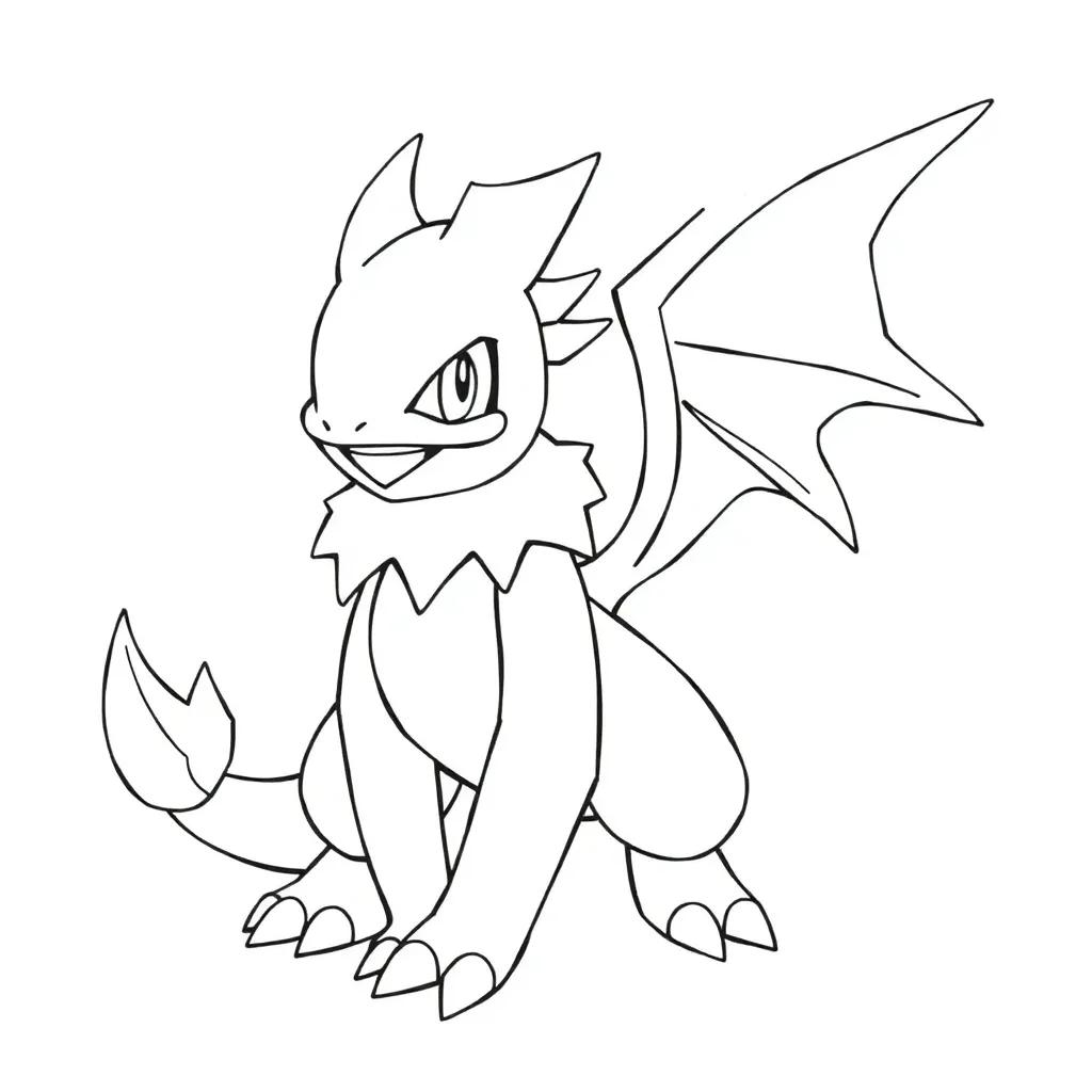 Pokemon Coloring Pages Charmeleon