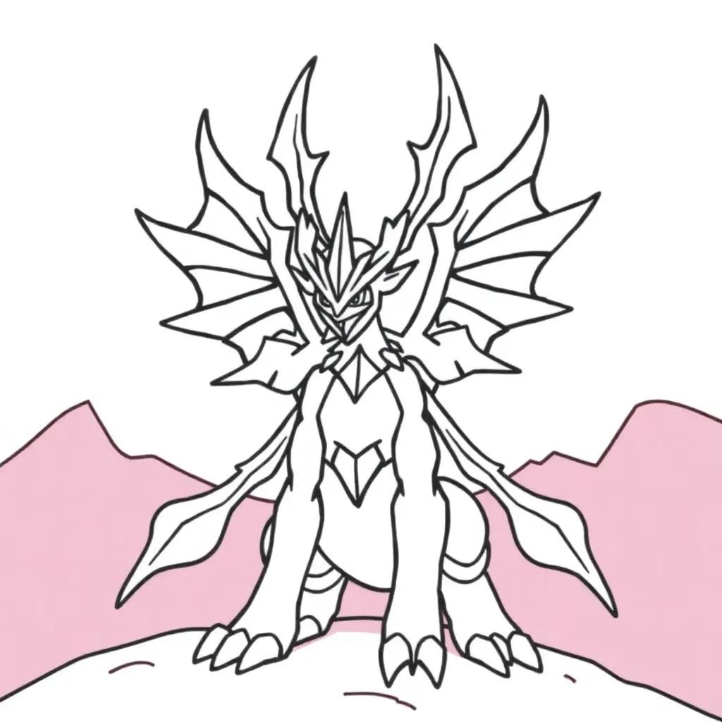 Pokemon Arceus Coloring Pages
