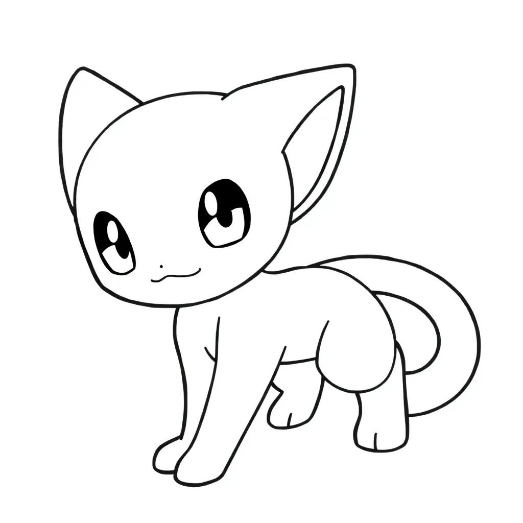Pokemon Coloring Pages Mew