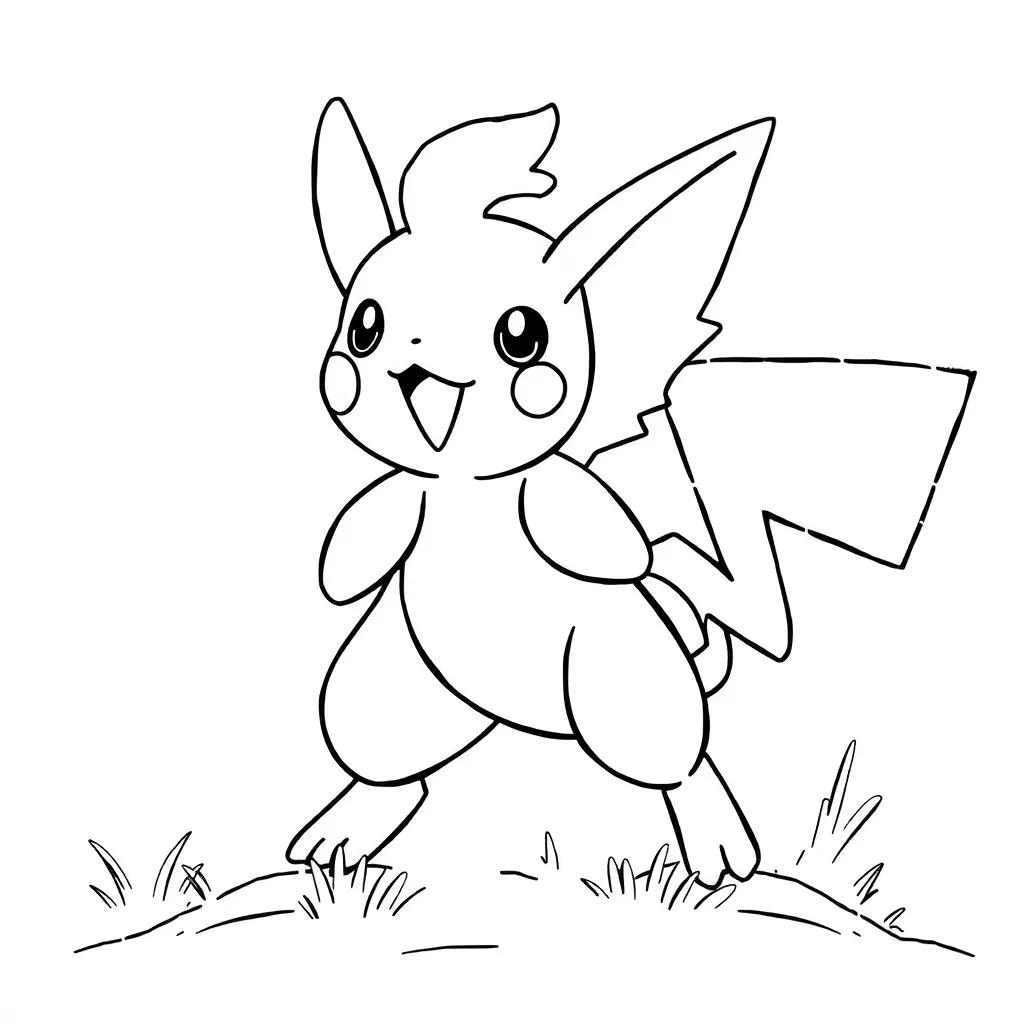 Pokemon Cards Coloring Page