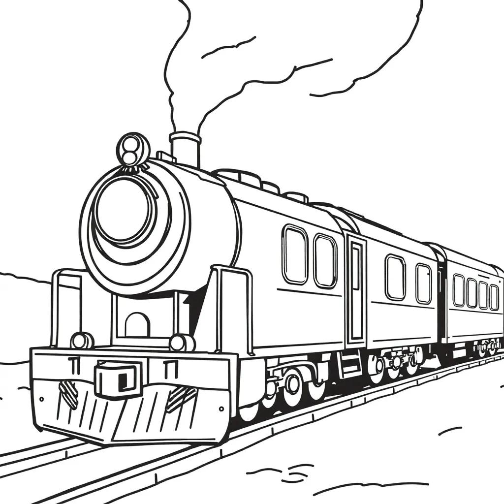 Polar Express Color Pages