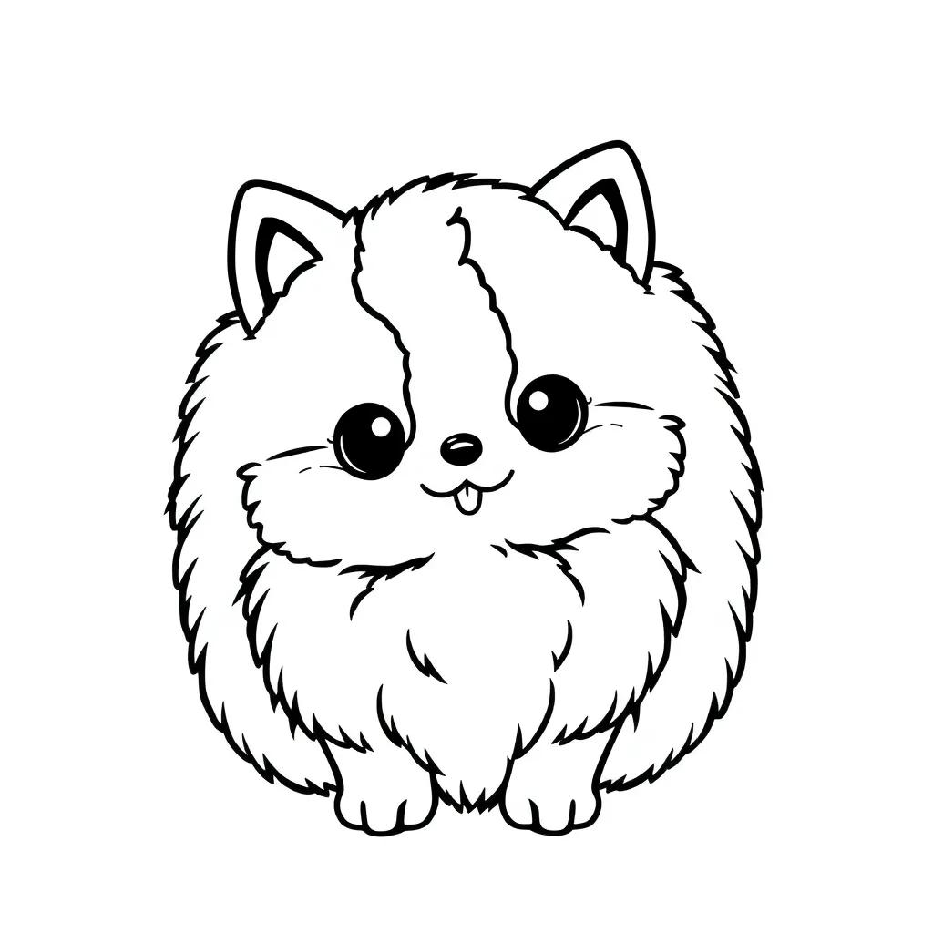 Pom Pom Purin Coloring Page