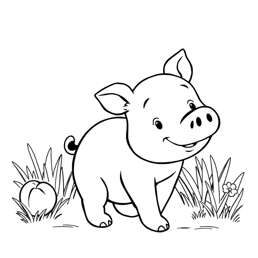 Pooh Piglet Coloring Pages