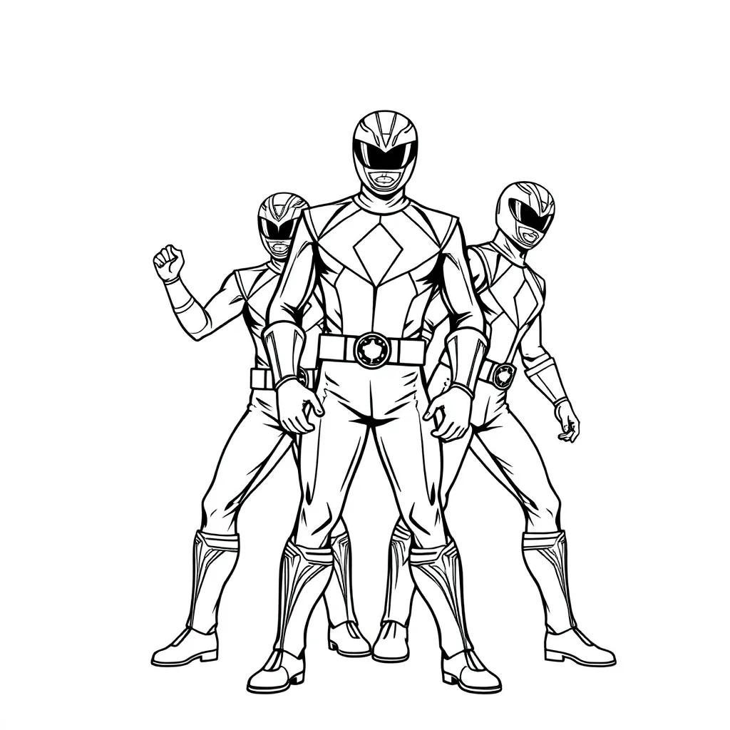 Power Rangers Coloring Pages Printable