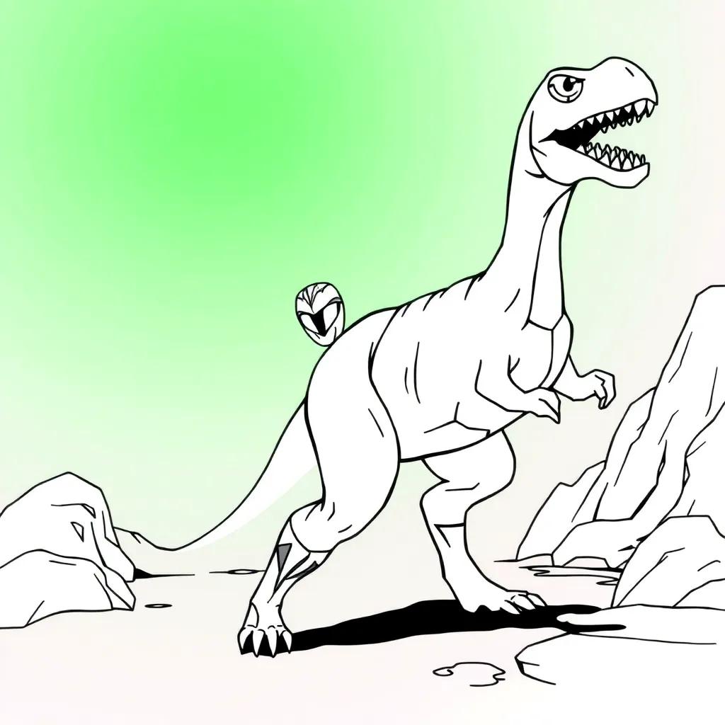 Power Rangers Dino Charge Coloring Pages