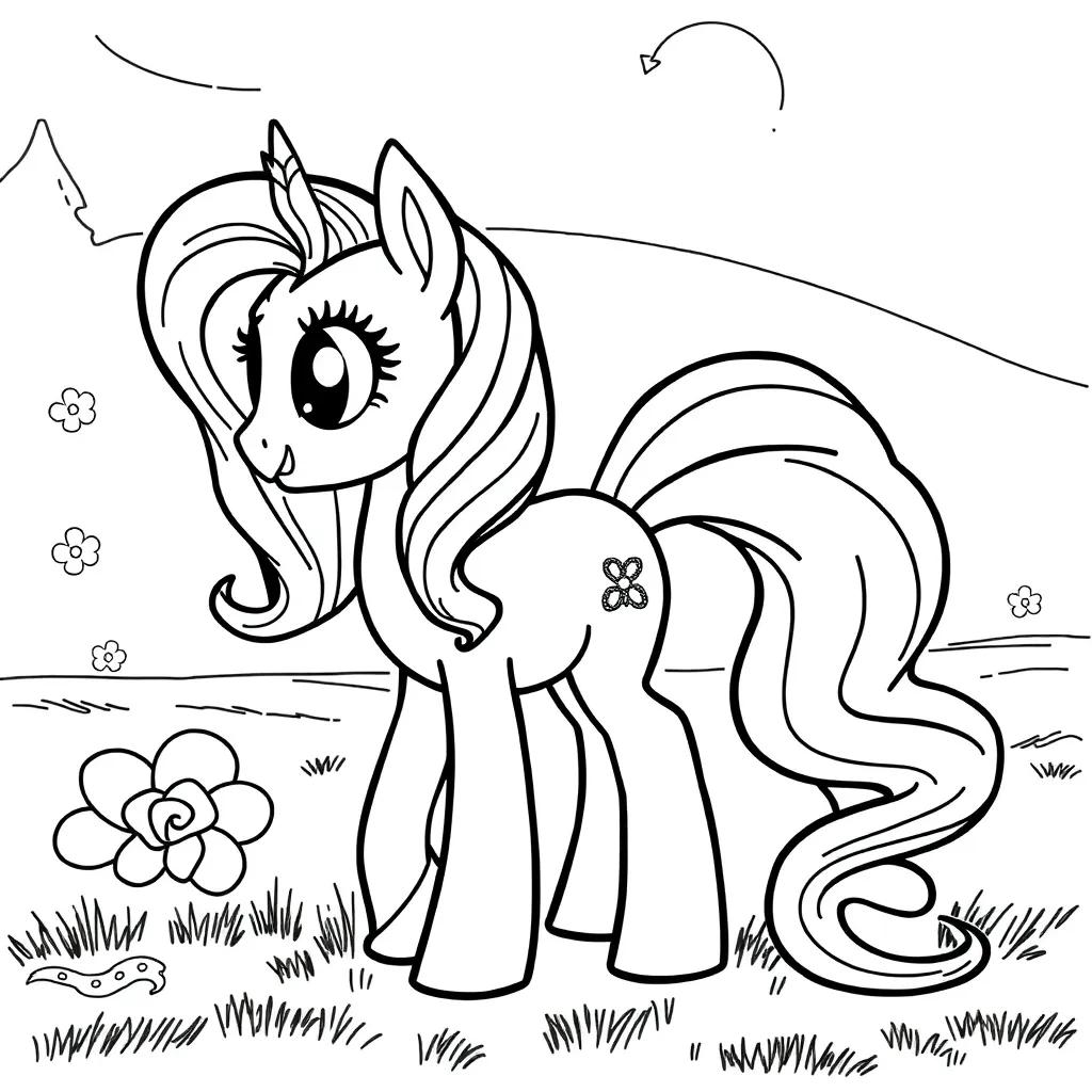 Princess Cadence My Little Pony Coloring Page