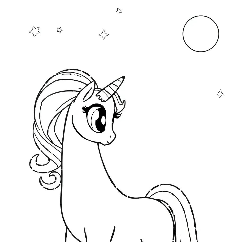 Princess Luna Coloring Page