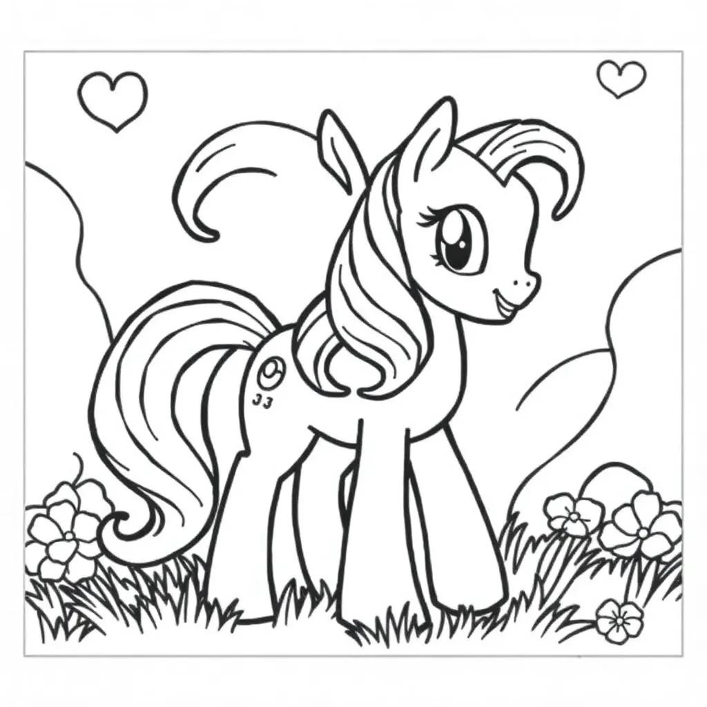Print My Little Pony Coloring Pages
