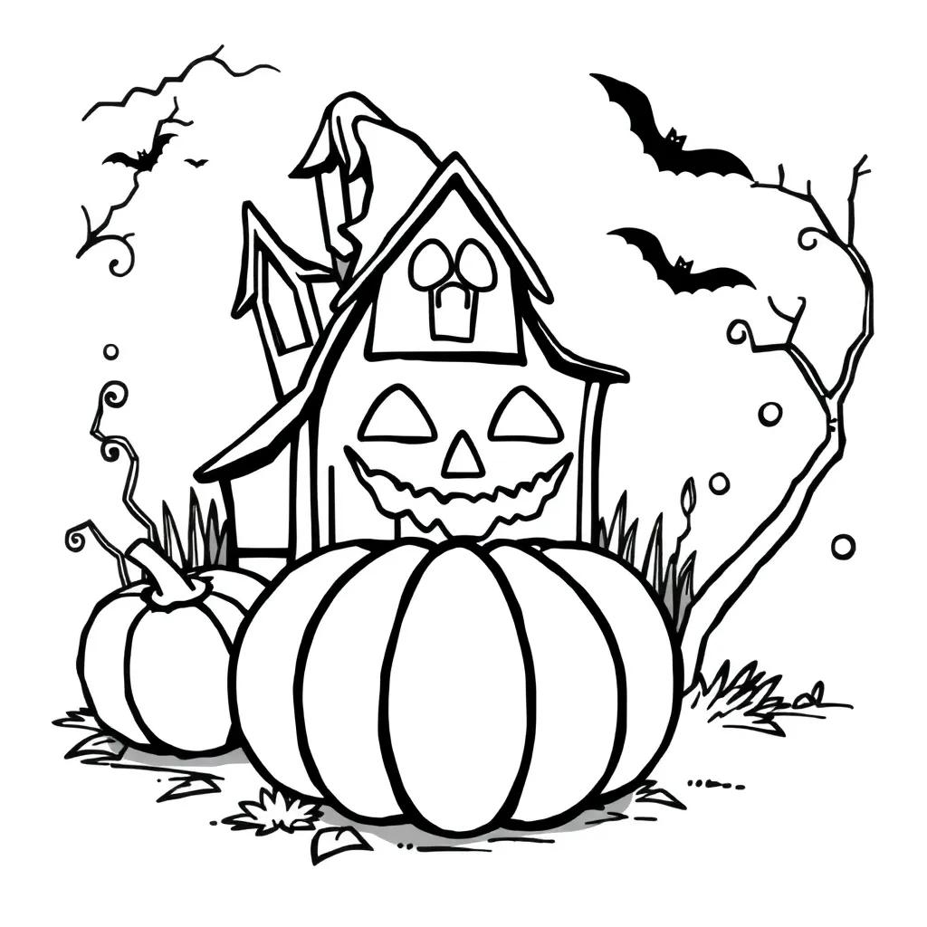 Print Coloring Pages Halloween