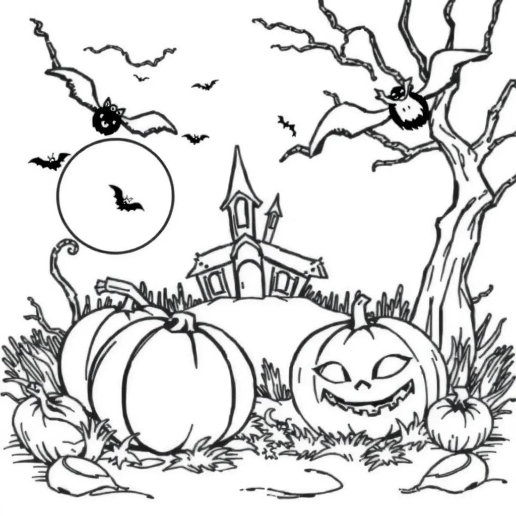 Print Free Halloween Coloring Pages