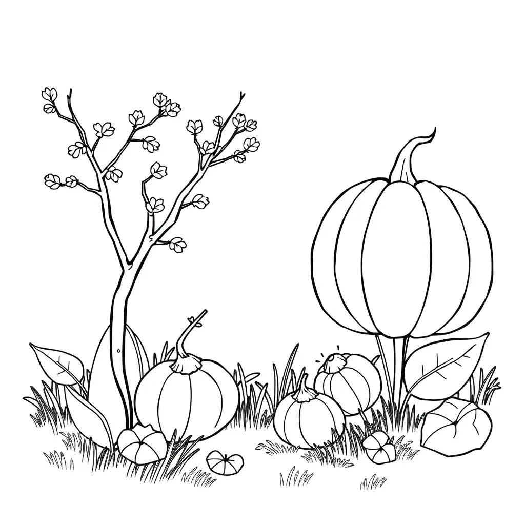 Print Fall Coloring Pages