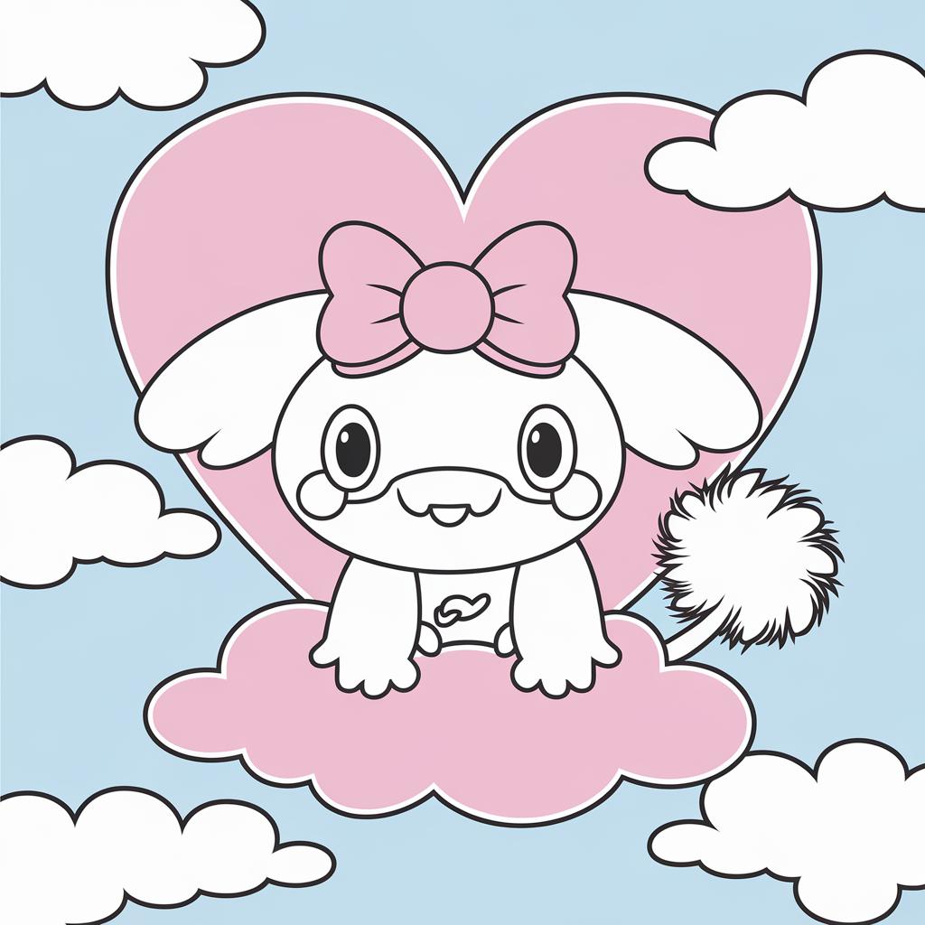 Printable Cinnamoroll Coloring Pages