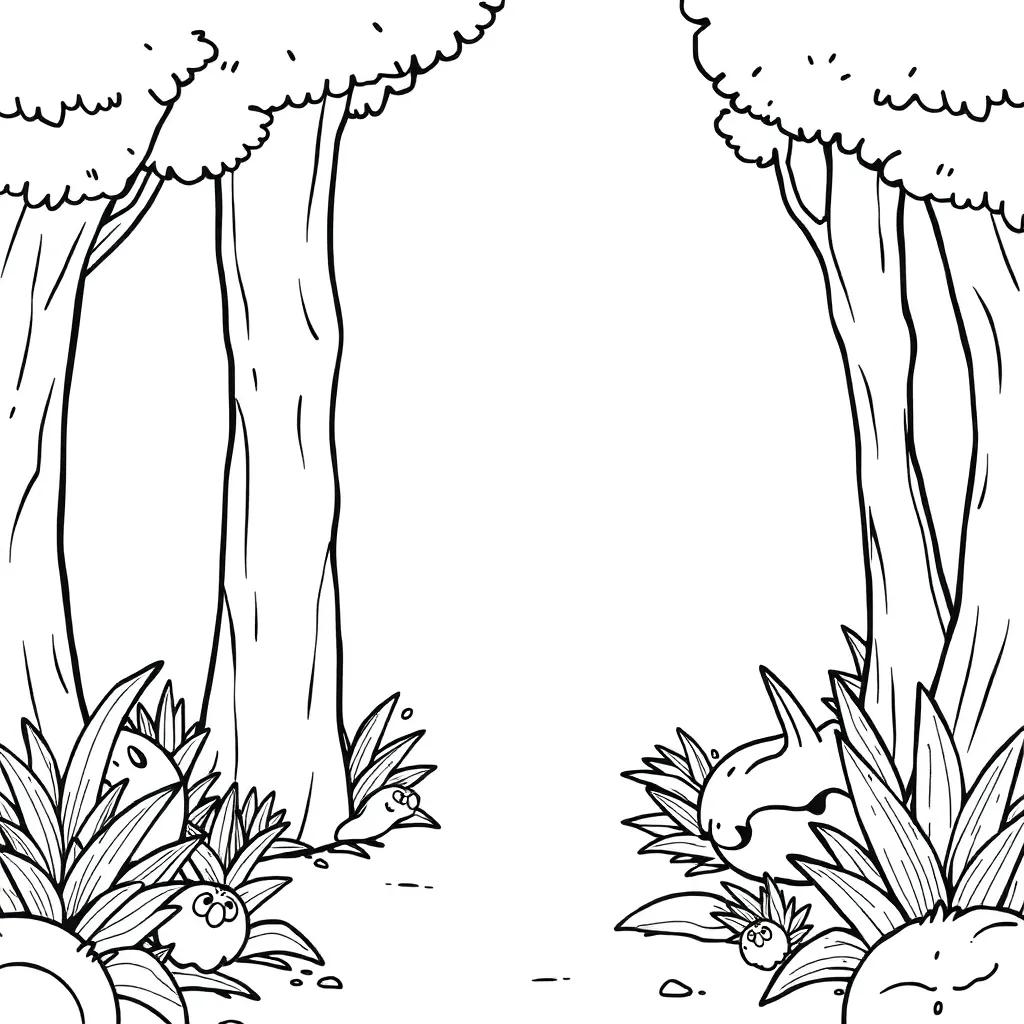 Printable Cartoon Coloring Pages