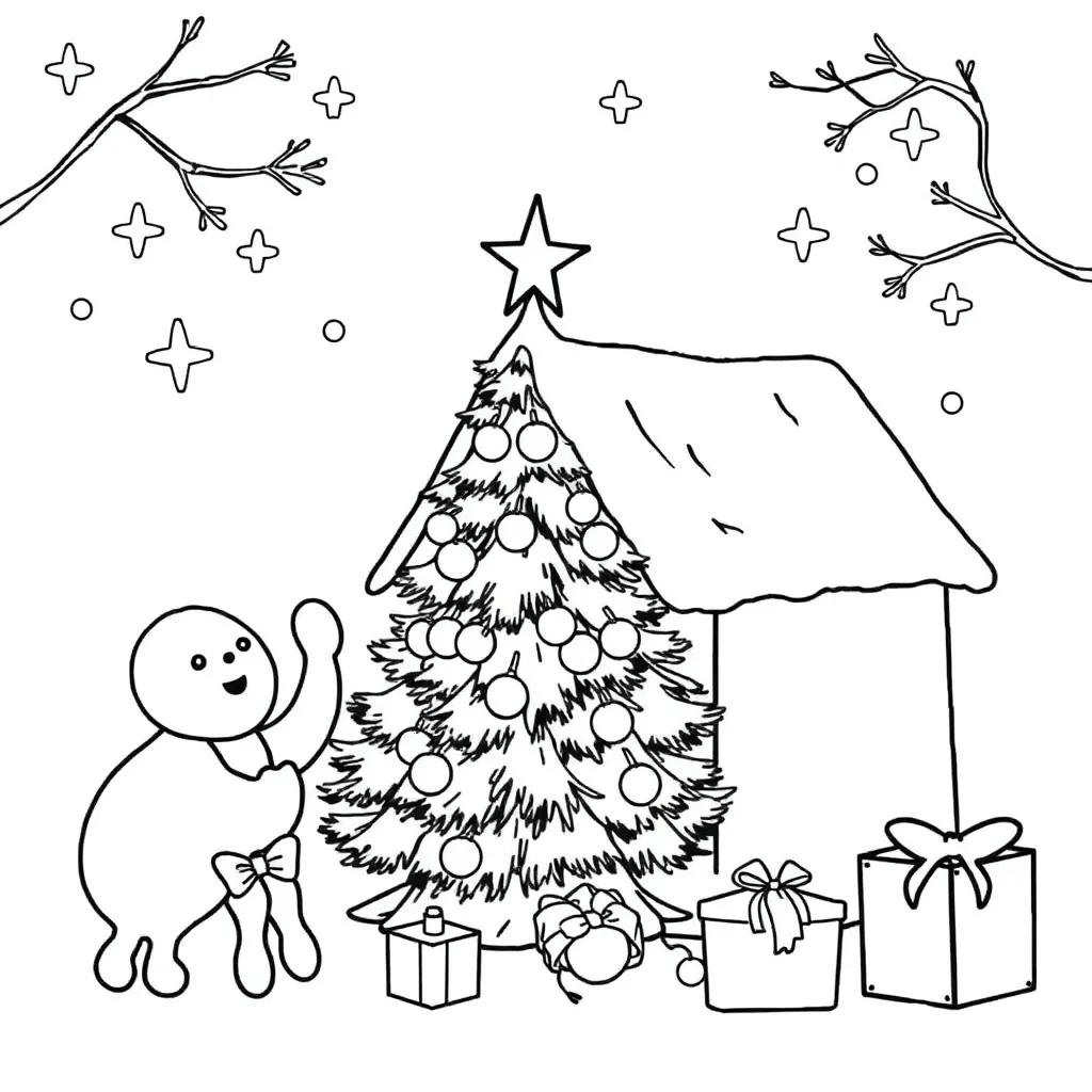 Printable Christmas Coloring Pages For Kids