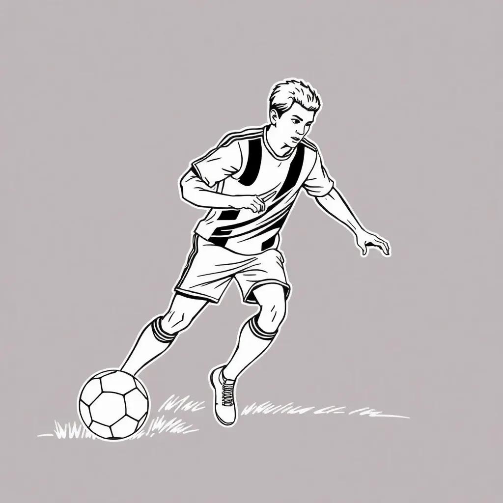 Printable Soccer Coloring Pages