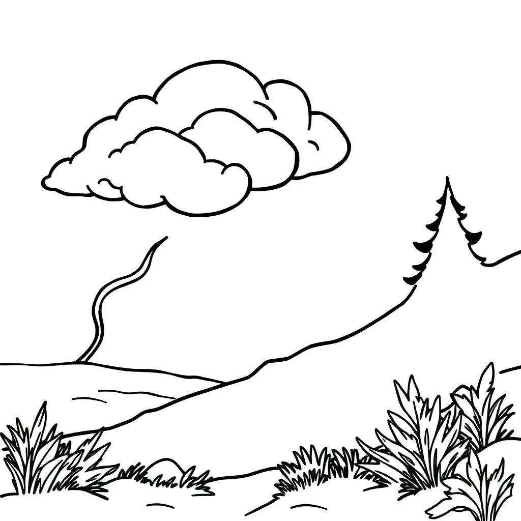 Printable Weather Coloring Pages