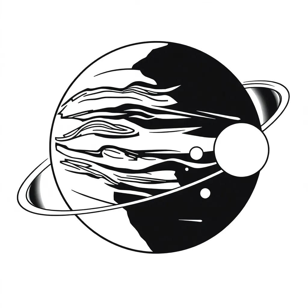 Printable Solar System Coloring Pages