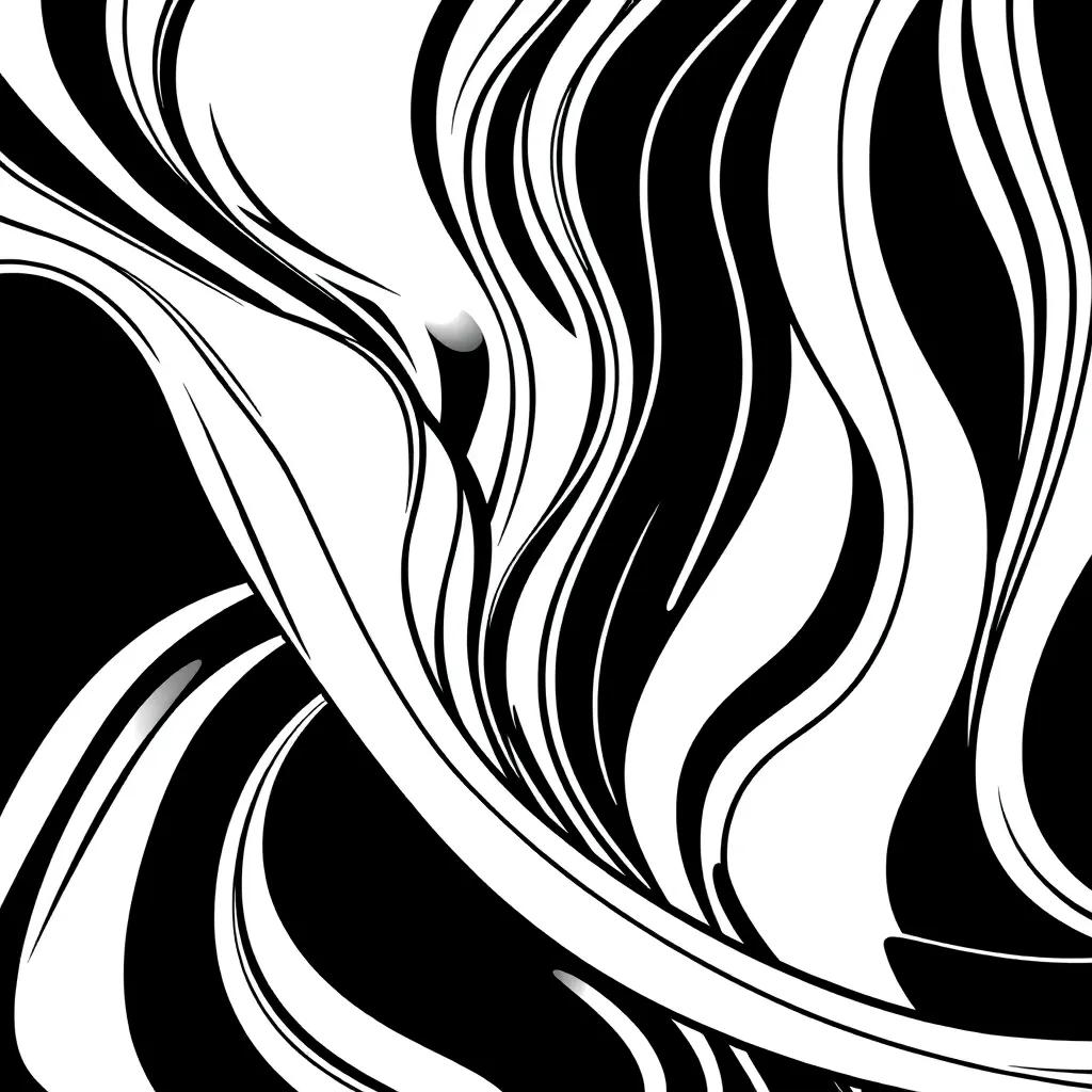 Printable Abstract Art Coloring Pages