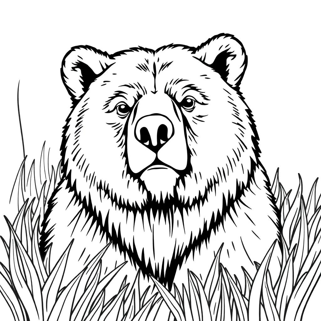 Printable Coloring Pages Bear