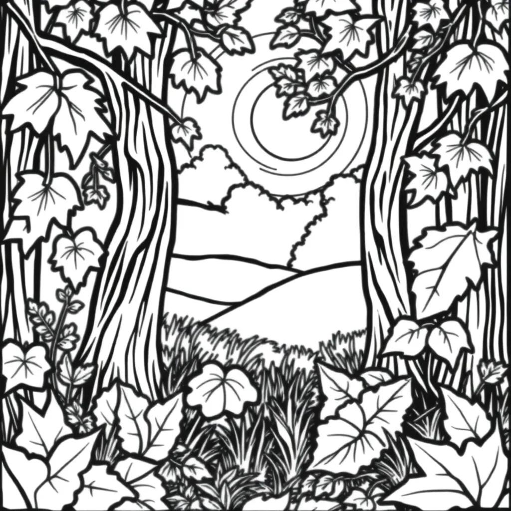 Printable Coloring Pages Autumn