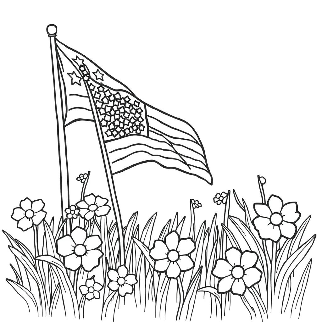 Printable Coloring Pages Memorial Day