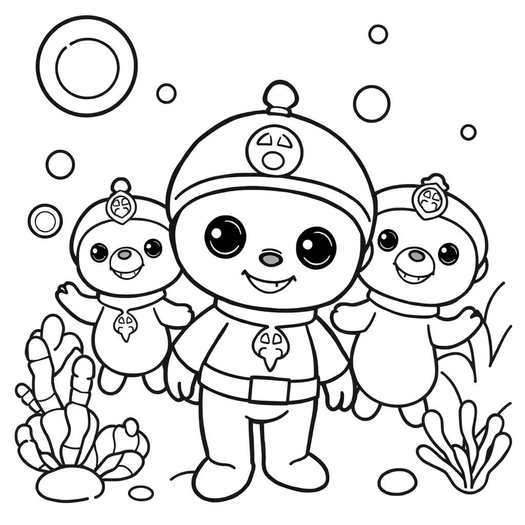 Printable Octonauts Coloring Pages