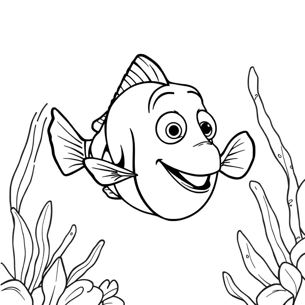 Printable Finding Nemo Coloring Pages