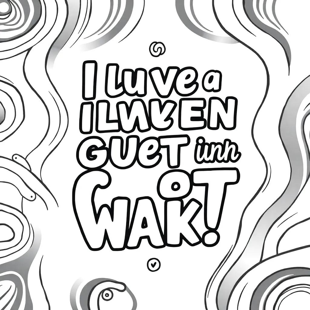 Printable Quote Coloring Pages