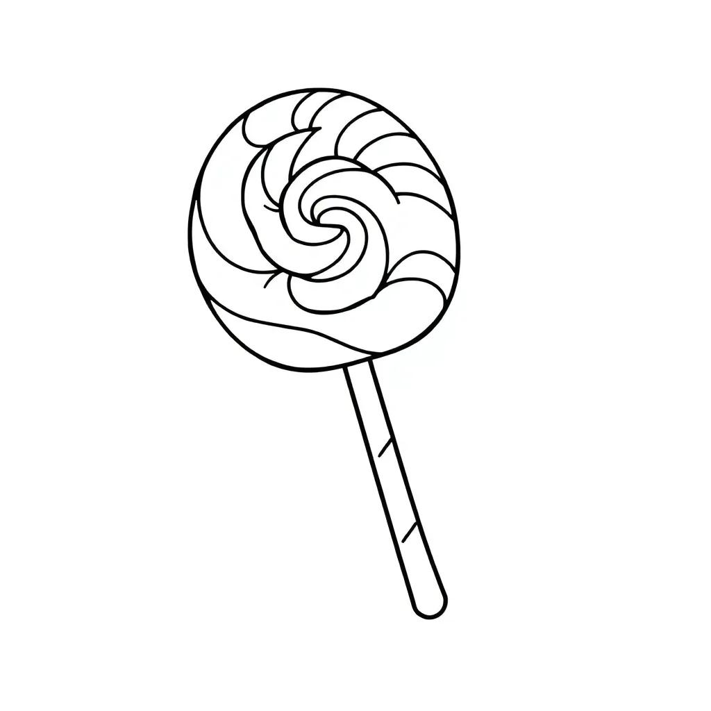 Printable Candy Coloring Pages