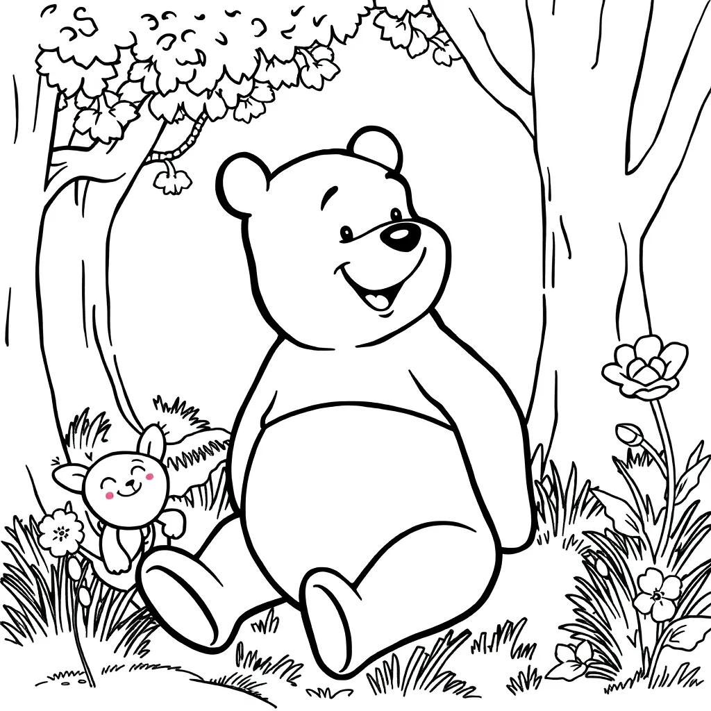 Printable Coloring Pages Pooh
