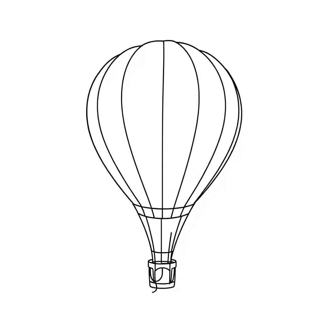 Printable Balloon Coloring Pages