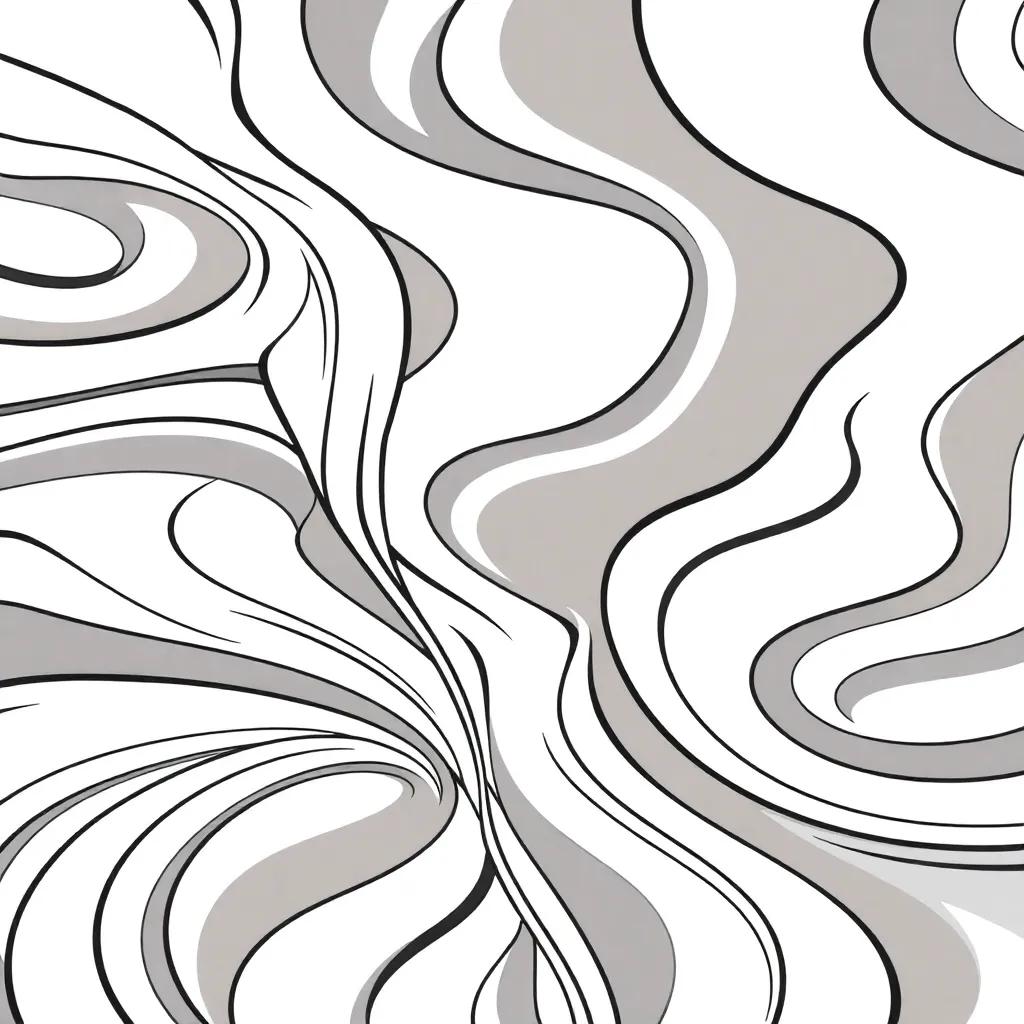 Printable Coloring Pages Abstract