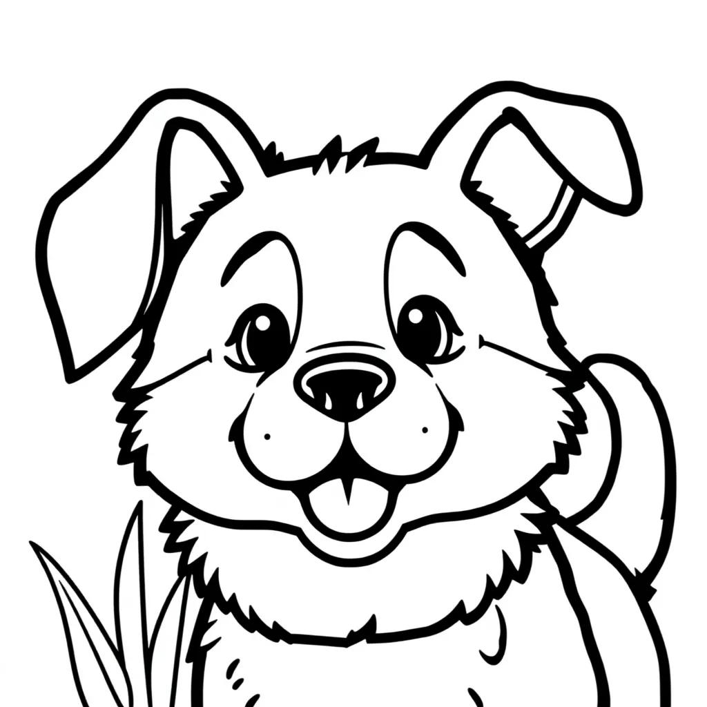 Puppy Pals Coloring Page
