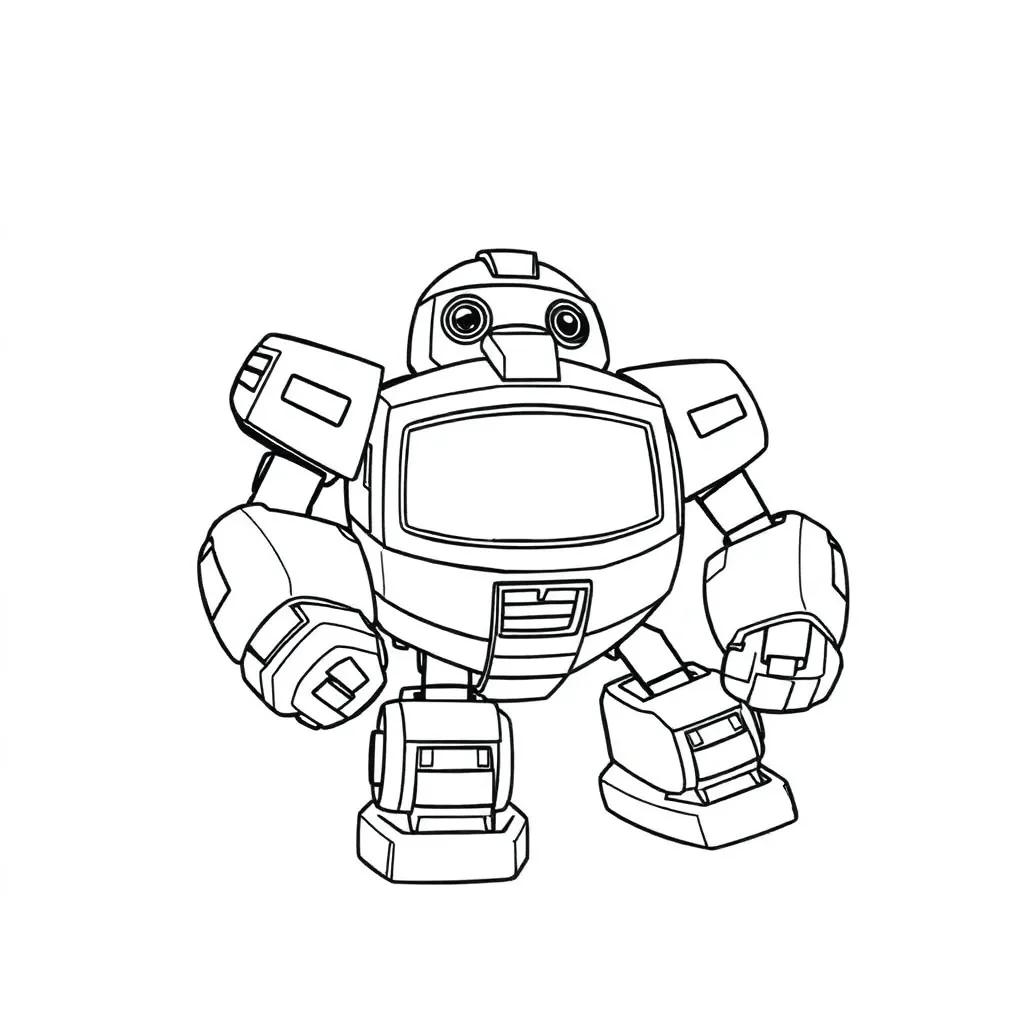 Rescue Bots Coloring Page