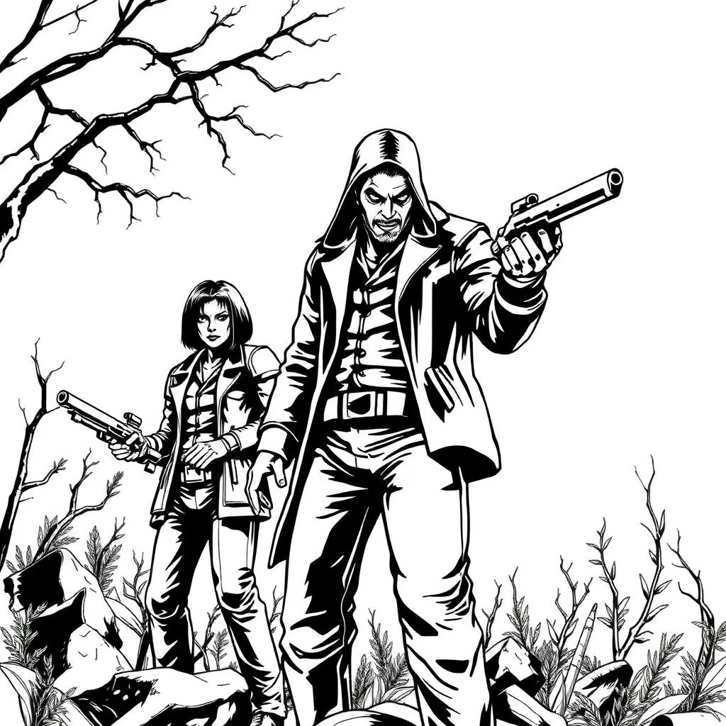 Resident Evil Coloring Pages