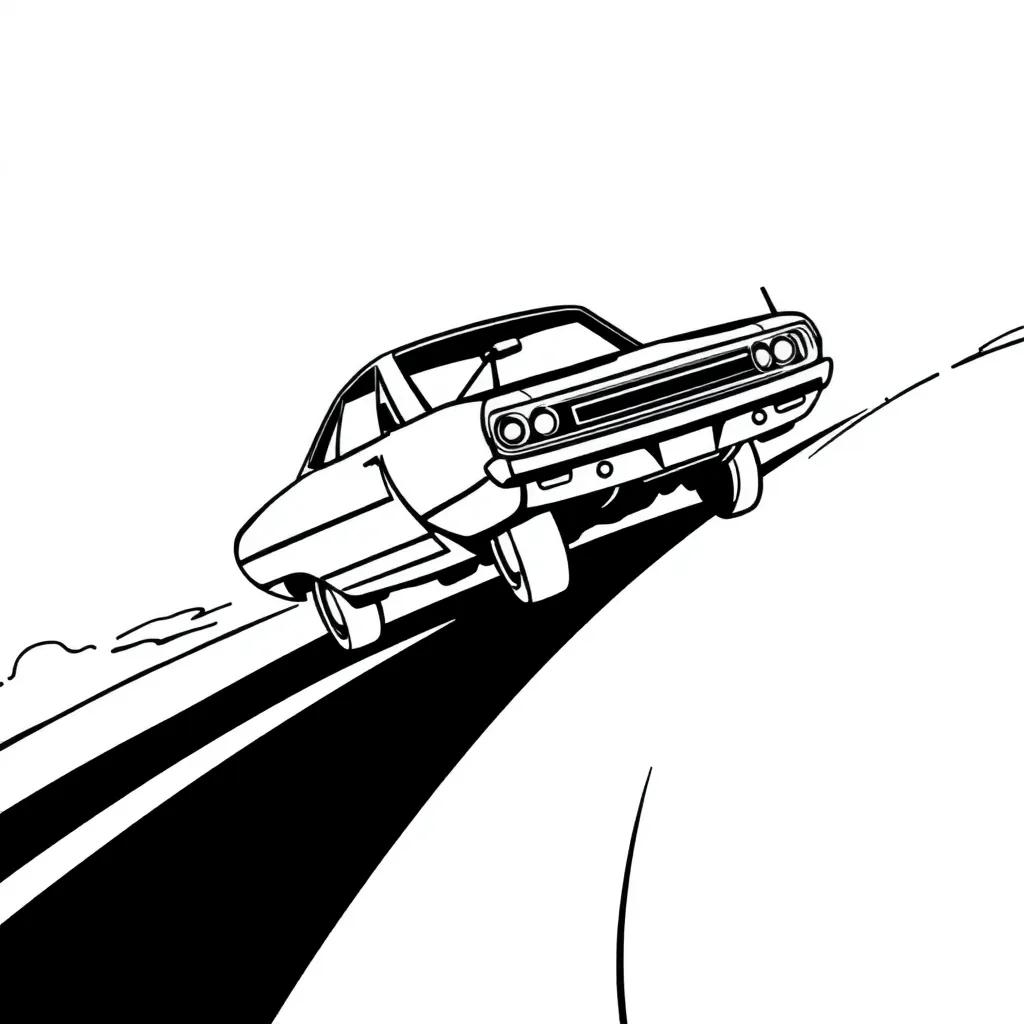 Road Runner Coloring Page