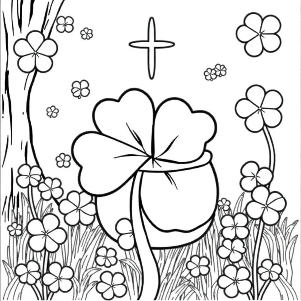 Saint Patrick’s Coloring Pages