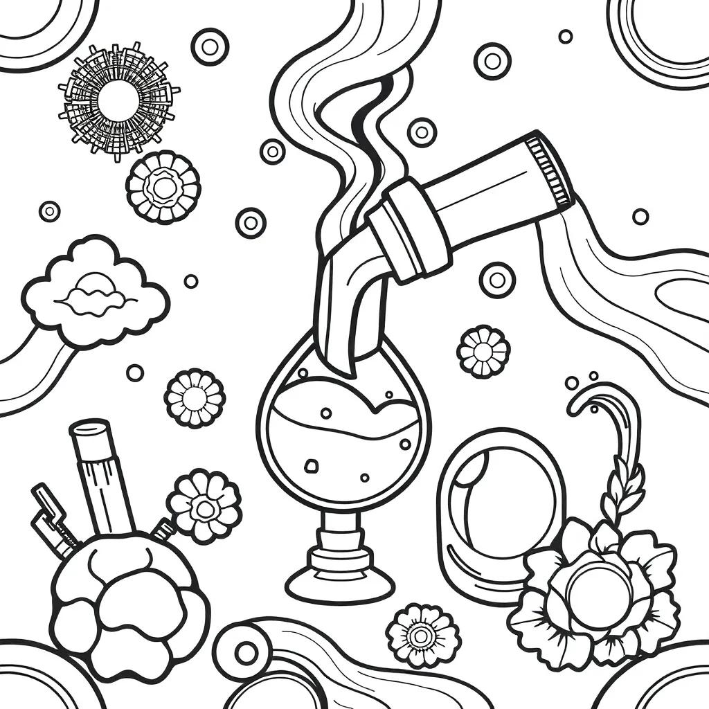 Science Printable Coloring Pages