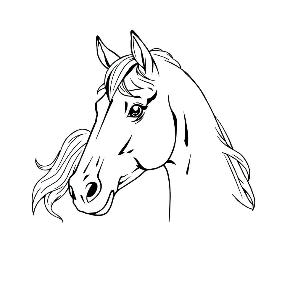 Sea Horse Color Page