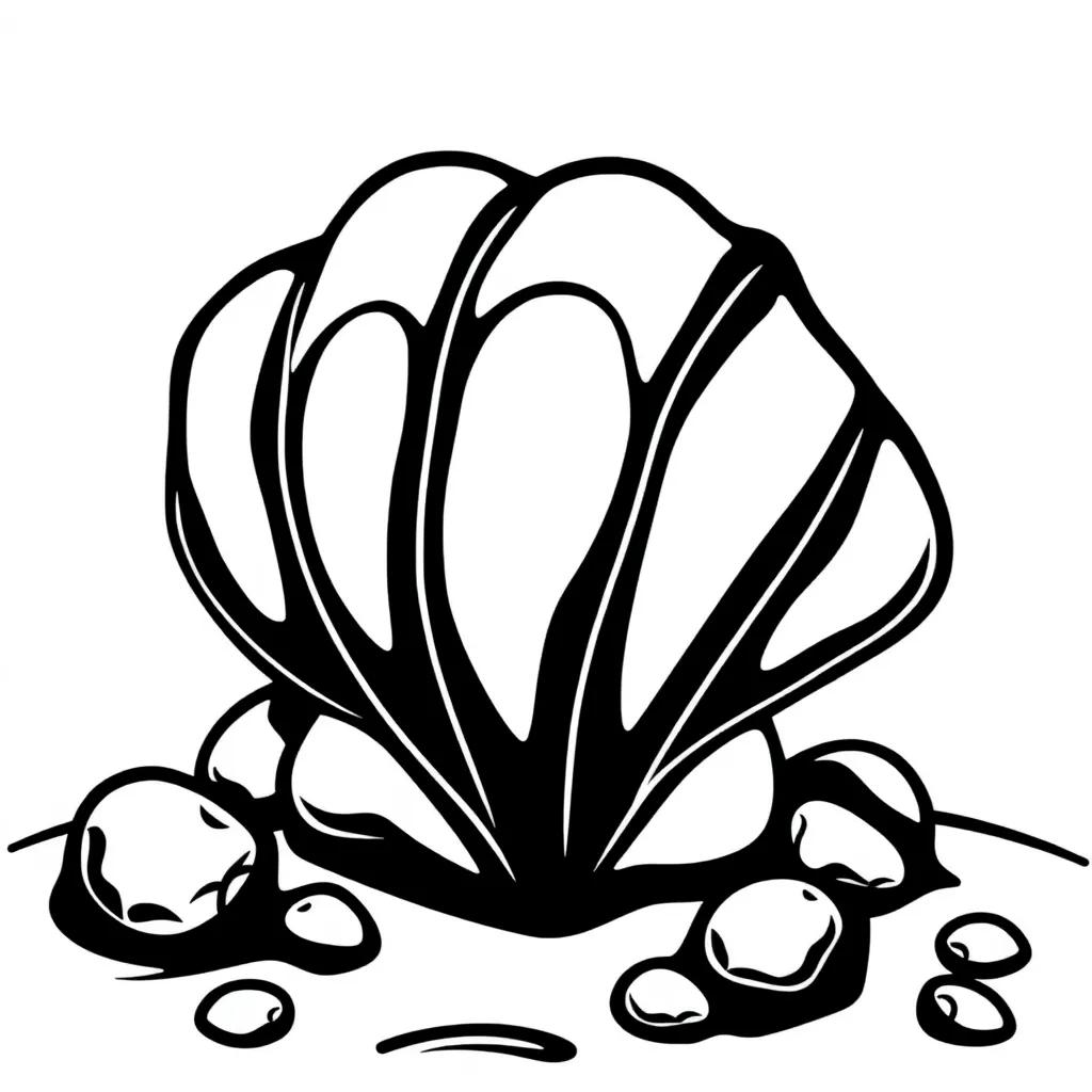 Seashell Coloring Pages Printable